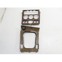 00 BMW Z3 E36 3.0L #1314 Trim Set, Gauge & Shifter Bezel, Wood Grain