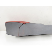 97 Porsche Boxster 986 #1315 Center Console, Assembly w/ Armrest Red/Black