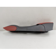 97 Porsche Boxster 986 #1315 Center Console, Assembly w/ Armrest Red/Black