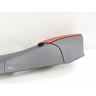 97 Porsche Boxster 986 #1315 Center Console, Assembly w/ Armrest Red/Black