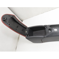 97 Porsche Boxster 986 #1315 Center Console, Assembly w/ Armrest Red/Black