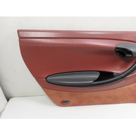 97 Porsche Boxster 986 #1315 Door Panel, Red Leather, Left