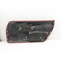 97 Porsche Boxster 986 #1315 Door Panel, Red Leather, Left