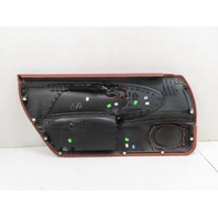 97 Porsche Boxster 986 #1315 Door Panel, Red Leather, Right
