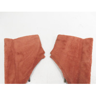 97 Porsche Boxster 986 #1315 Trim Pair, Center Console Tunnel Carpet Red LH & RH