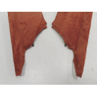 97 Porsche Boxster 986 #1315 Trim Pair, Center Console Tunnel Carpet Red LH & RH