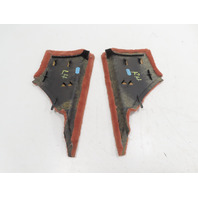 97 Porsche Boxster 986 #1315 Trim Pair, Center Console Tunnel Carpet Red LH & RH