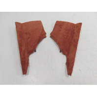 97 Porsche Boxster 986 #1315 Trim Pair, Center Console Tunnel Carpet Red LH & RH