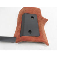 97 Porsche Boxster 986 #1315 Trim, Fuse Relay Box Cover Carpet Red Left OEM