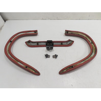 97 Porsche Boxster 986 #1315 Trim Set, Roll Bar Covers Pads, Red