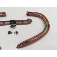 97 Porsche Boxster 986 #1315 Trim Set, Roll Bar Covers Pads, Red