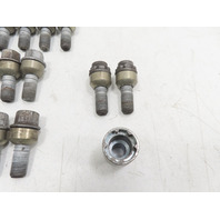 97 Porsche Boxster 986 #1315 Lug Bolt Set, 20 OEM Wheel Lug Nuts 2 Locking & Key