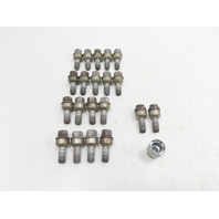 97 Porsche Boxster 986 #1315 Lug Bolt Set, 20 OEM Wheel Lug Nuts 2 Locking & Key