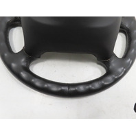 97 Porsche Boxster 986 #1315 Steering Wheel  4-Spoke, Black Leather 911 993 99334780456