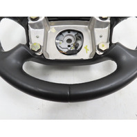 97 Porsche Boxster 986 #1315 Steering Wheel  4-Spoke, Black Leather 911 993 99334780456