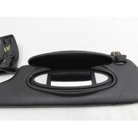 97 Porsche Boxster 986 #1315 Sunvisor, Left Driver Side, Black 98656160700
