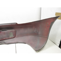 97 Porsche Boxster 986 #1315 Bumper, Cover Rear Arctic Silver 98650541108