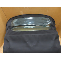 97 Porsche Boxster 986 #1315 Convertible Soft Top W/ Plastic Window Black