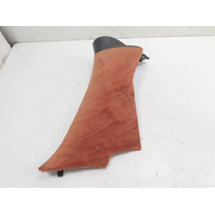 97 Porsche Boxster 986 #1315 Trim, Panel B-Pillar Carpet Cover Red 98655121600