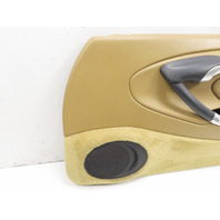 00 Porsche Boxster S 986 #1316 Door Panel Pair, Tan Leather, Right & Left