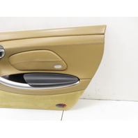 00 Porsche Boxster S 986 #1316 Door Panel Pair, Tan Leather, Right & Left