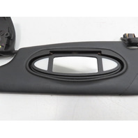 00 Porsche Boxster S 986 #1316 Sunvisor, Left Driver Side, Black 98656160700