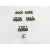 00 Porsche Boxster S 986 #1316 Lug Bolt Set, 20 OEM Wheel Lug Nuts 4 Locking & Key