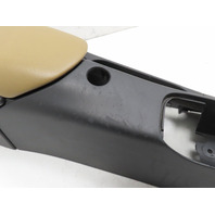 00 Porsche Boxster S 986 #1316 Center Console, Assembly w/ Armrest Tan/Black