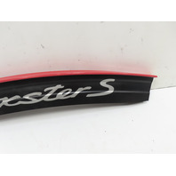 00 Porsche Boxster S 986 #1316 Trim, Rear Spoiler Red OEM
