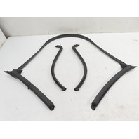 00 Porsche Boxster S 986 #1316 Seal Set, Gasket Convertible Top Front Roof Frame 98656192701