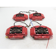 00 Porsche Boxster S 986 #1316 Caliper Set, Front & Rear Brembo Red 996351426 996352422