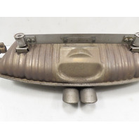 00 Porsche Boxster S 986 #1316 Exhaust Muffler, 3.2L M96.21 Motor OEM 99611114105