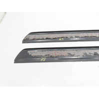 00 Porsche Boxster S 986 #1316 Trim Pair, Door Sill Scuff Plate Boxster S Scribe