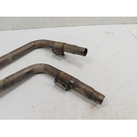 00 Porsche Boxster S 986 #1316 Straight Pipe Pair Exhaust Manifold 3.2L M96.21 Motor OEM