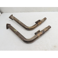 00 Porsche Boxster S 986 #1316 Straight Pipe Pair Exhaust Manifold 3.2L M96.21 Motor OEM