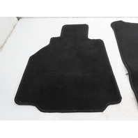 00 Porsche Boxster S 986 #1316 Floor Mat Pair, Set of 2 Carpets, Black Left & Right