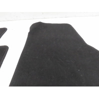 00 Porsche Boxster S 986 #1316 Floor Mat Pair, Set of 2 Carpets, Black Left & Right