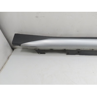 16 BMW X1 F48 Xdrive 28i #1317 Side Skirt, Trim Rocker Molding Panel Right 51777332328