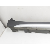 16 BMW X1 F48 Xdrive 28i #1317 Side Skirt, Trim Rocker Molding Panel Left 51777332327