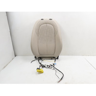 16 BMW X1 F48 Xdrive 28i #1317 Seat Cushion Backrest Front RH Heated Oyster Grey