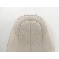 16 BMW X1 F48 Xdrive 28i #1317 Seat Cushion Backrest Front LH Heated Oyster Grey