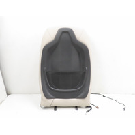 16 BMW X1 F48 Xdrive 28i #1317 Seat Cushion Backrest Front LH Heated Oyster Grey