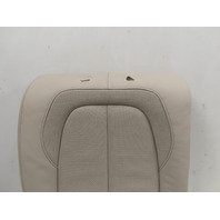 16 BMW X1 F48 Xdrive 28i #1317 Seat Backrest  Cushion Rear RH Oyster Grey Leather