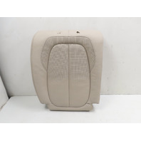 16 BMW X1 F48 Xdrive 28i #1317 Seat Backrest  Cushion Rear RH Oyster Grey Leather