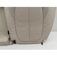 16 BMW X1 F48 Xdrive 28i #1317 Seat Backrest Cushion Rear LH Oyster Grey Leather