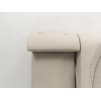 16 BMW X1 F48 Xdrive 28i #1317 Seat Backrest Cushion Rear LH Oyster Grey Leather