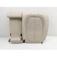 16 BMW X1 F48 Xdrive 28i #1317 Seat Backrest Cushion Rear LH Oyster Grey Leather