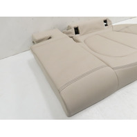 16 BMW X1 F48 Xdrive 28i #1317 Seat Bottom Cushion Rear LH Oyster Grey Leather