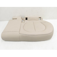 16 BMW X1 F48 Xdrive 28i #1317 Seat Bottom Cushion Rear LH Oyster Grey Leather