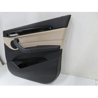 16 BMW X1 F48 Xdrive 28i #1317 Door Panel, Front Right Black Oyster Grey